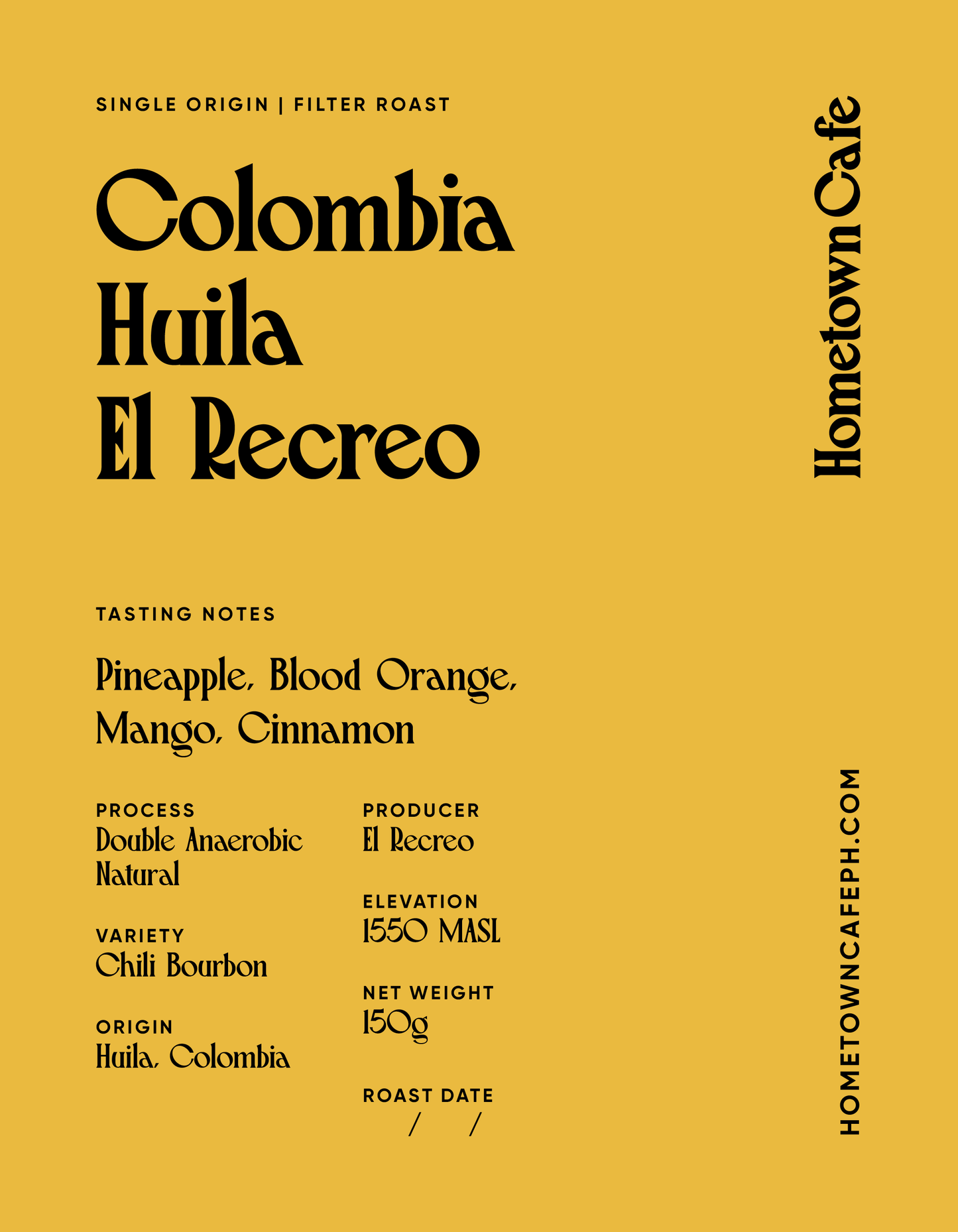 Colombia Huila El Recreo