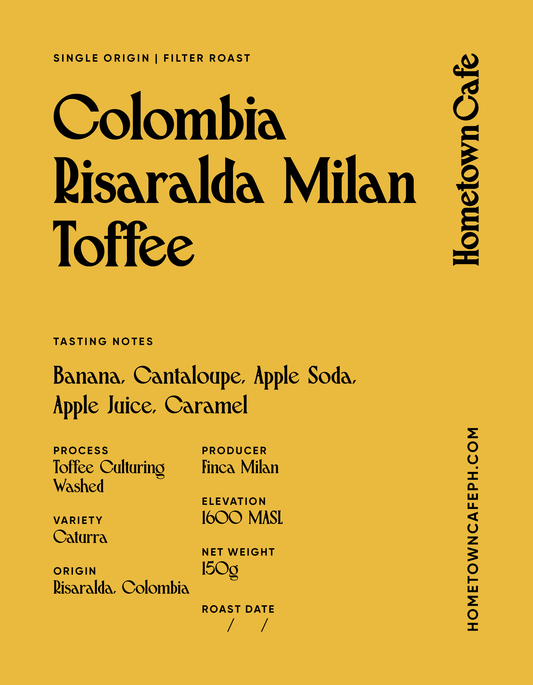 Colombia Risaralda Milan Toffee